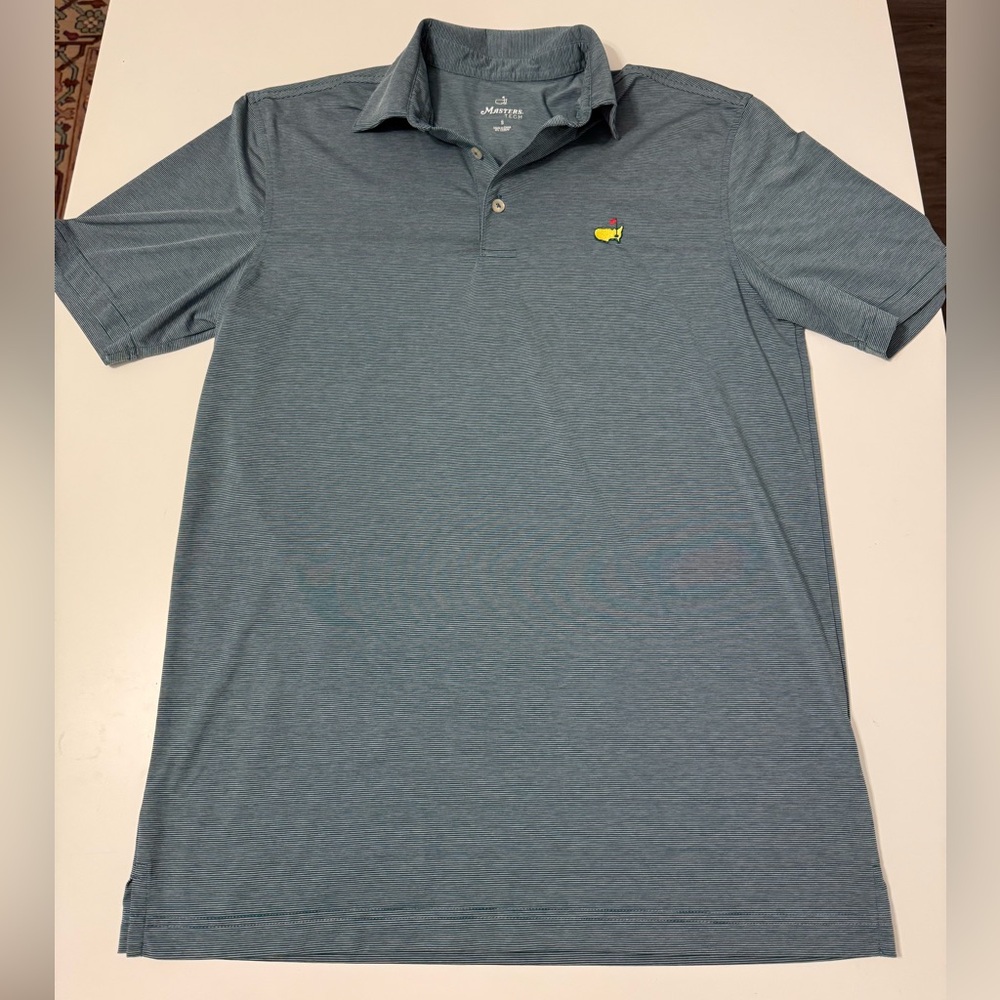 The Masters Augusta National Tech golf shirt polo sz S
